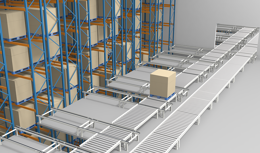 Automated Conveyor System - Warehouse Automation
