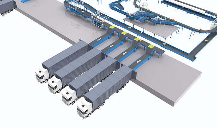 Solution for Large Parcel Loading Area