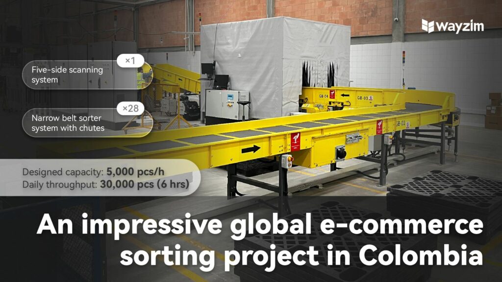 An impressive global e-commerce sorting project in Colombia