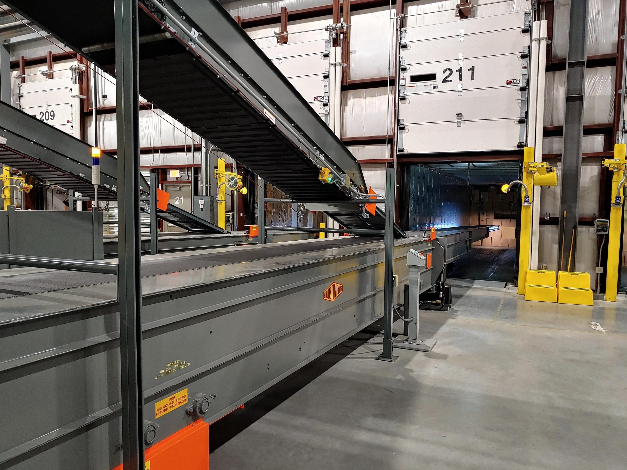 Telescopic Extendable Conveyors: How the Adjustoveyor closes the last 50 feet of the loading dock